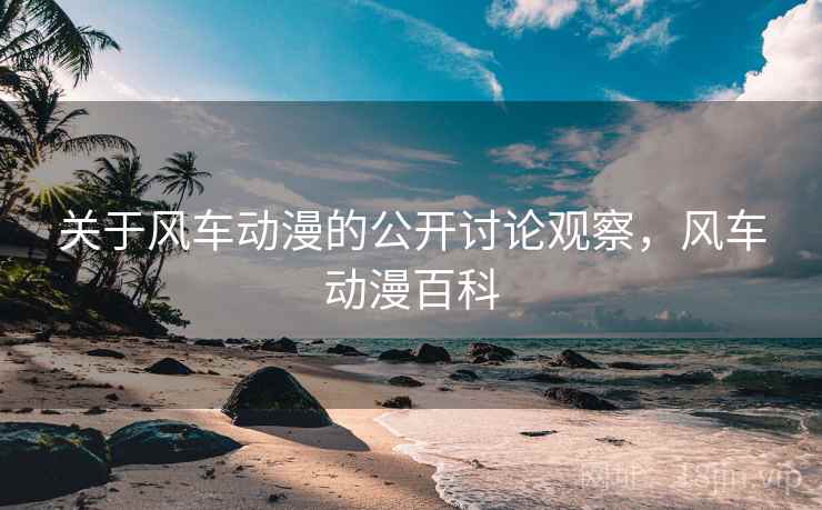 关于风车动漫的公开讨论观察,风车动漫百科 关于风车动漫的公开讨论观察,风车动漫百科